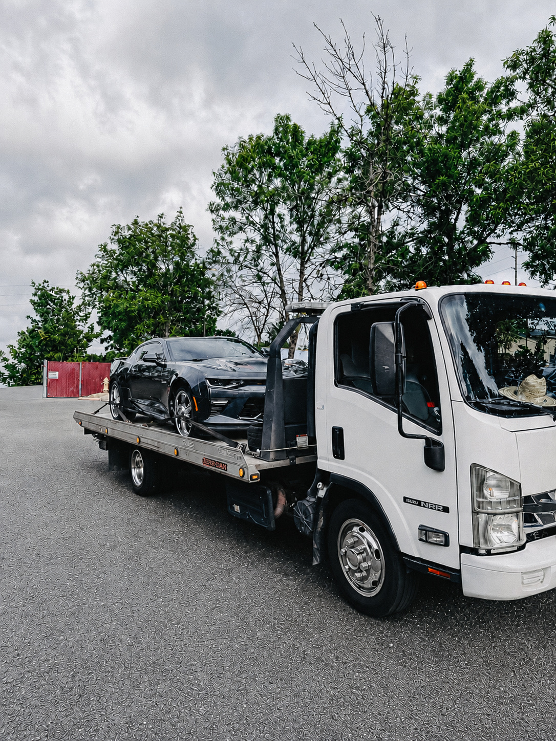 Roadside assistance for lug nut and towing needs